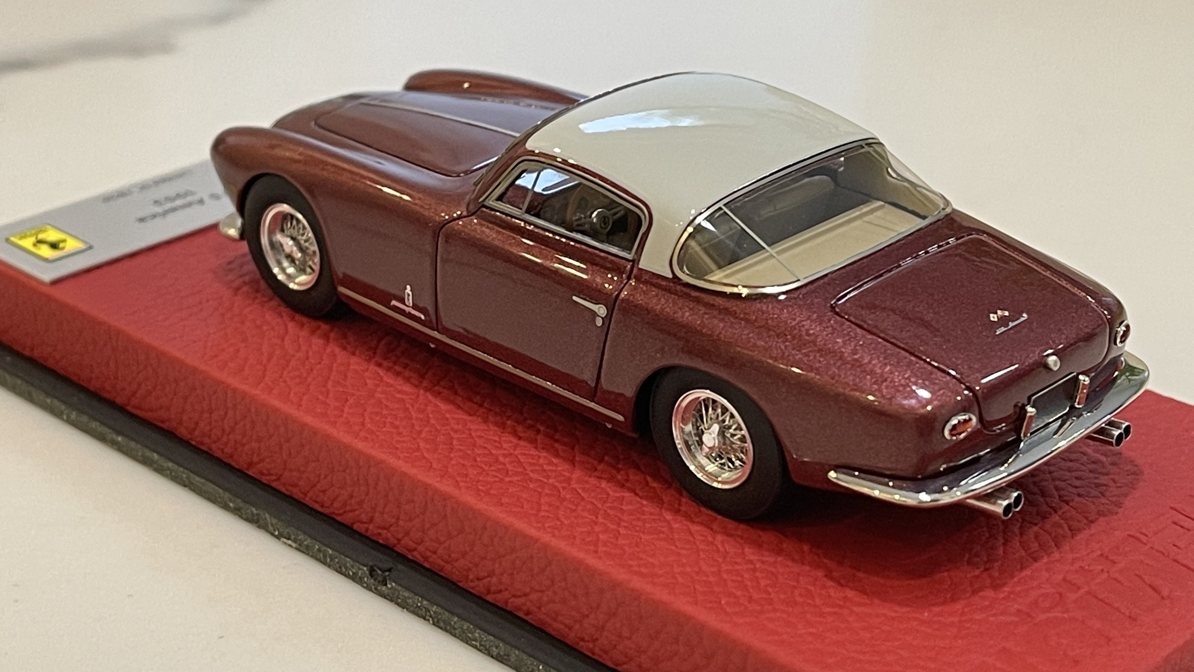 BBR 1/43 Ferrari 375 America Coupe 1953 Dark Red/Ivory BBR244CPRE