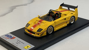 BBR 1/43 Ferrari F40 Barchetta Beurlys 1994 Yellow BBR249C