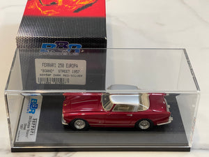 BBR 1/43 Ferrari 250 Europa Boano 1957 Dark Red/Silver BBR50F