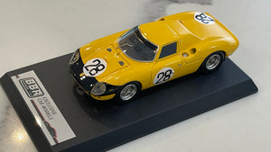 BBR 1/43 Ferrari 250 LM 24 Hours Le Mans 1966 Yellow No. 28 BBR55B