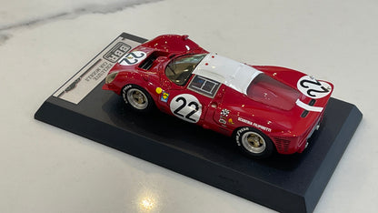BBR 1/43 Ferrari 412P 24 Hours Le Mans 1967 Red No. 22 BBR62A