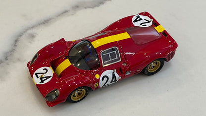 BBR 1/43 Ferrari 330 P3/4 24 Hours Le Mans 1967 Red No. 24 BBR63A