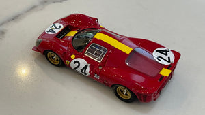 BBR 1/43 Ferrari 330 P3/4 24 Hours Le Mans 1967 Red No. 24 BBR63A