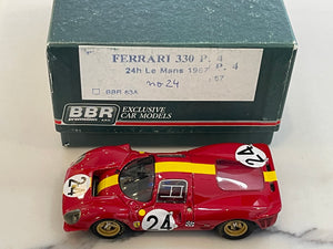BBR 1/43 Ferrari 330 P3/4 24 Hours Le Mans 1967 Red No. 24 BBR63A