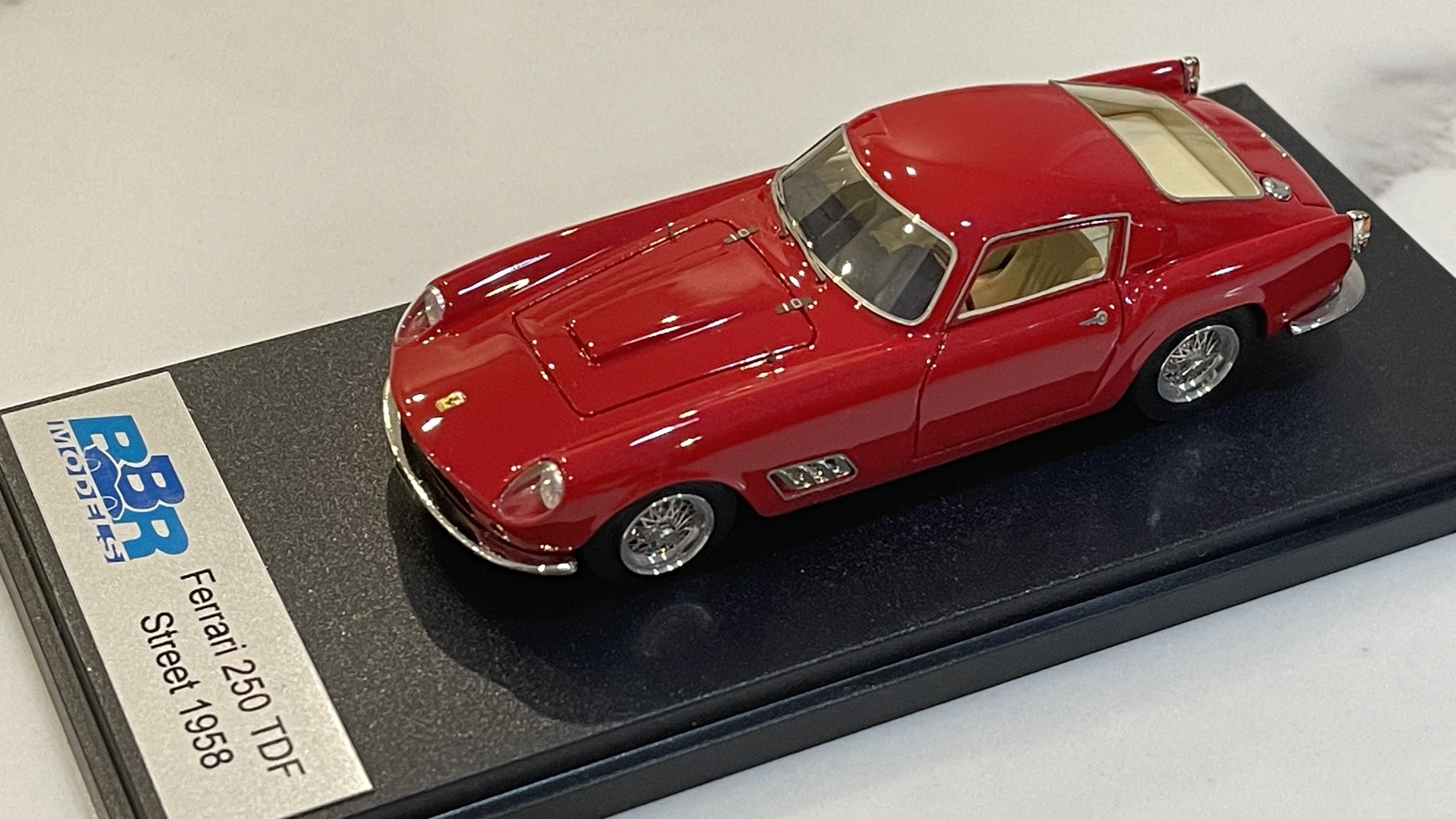 BBR 1/43 Ferrari 250 TDF Street 1958 Red BBR75A
