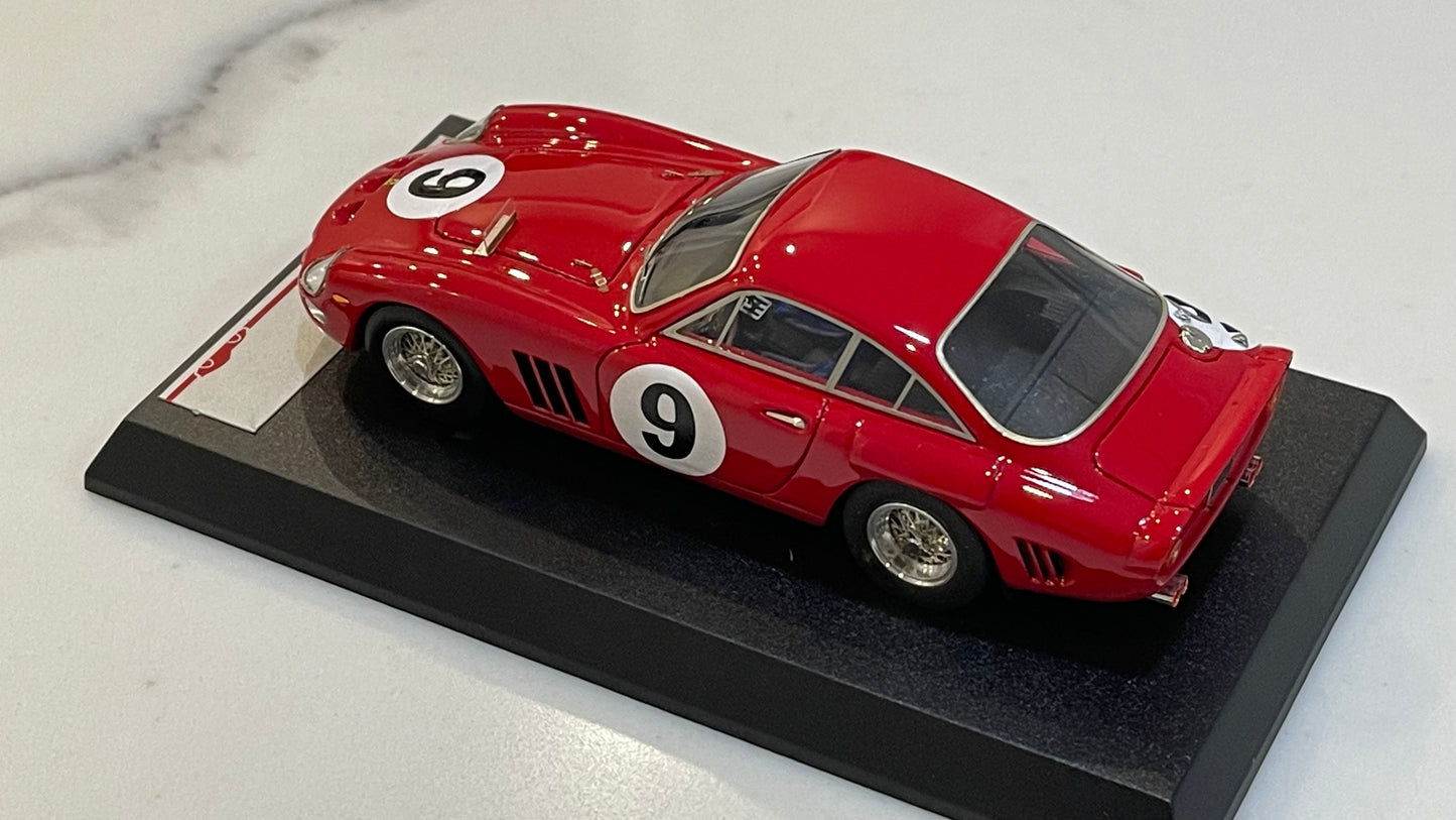 BBR 1/43 Ferrari 330 LMB 24 Hours Le Mans 1963 Red No. 9 BBR77B