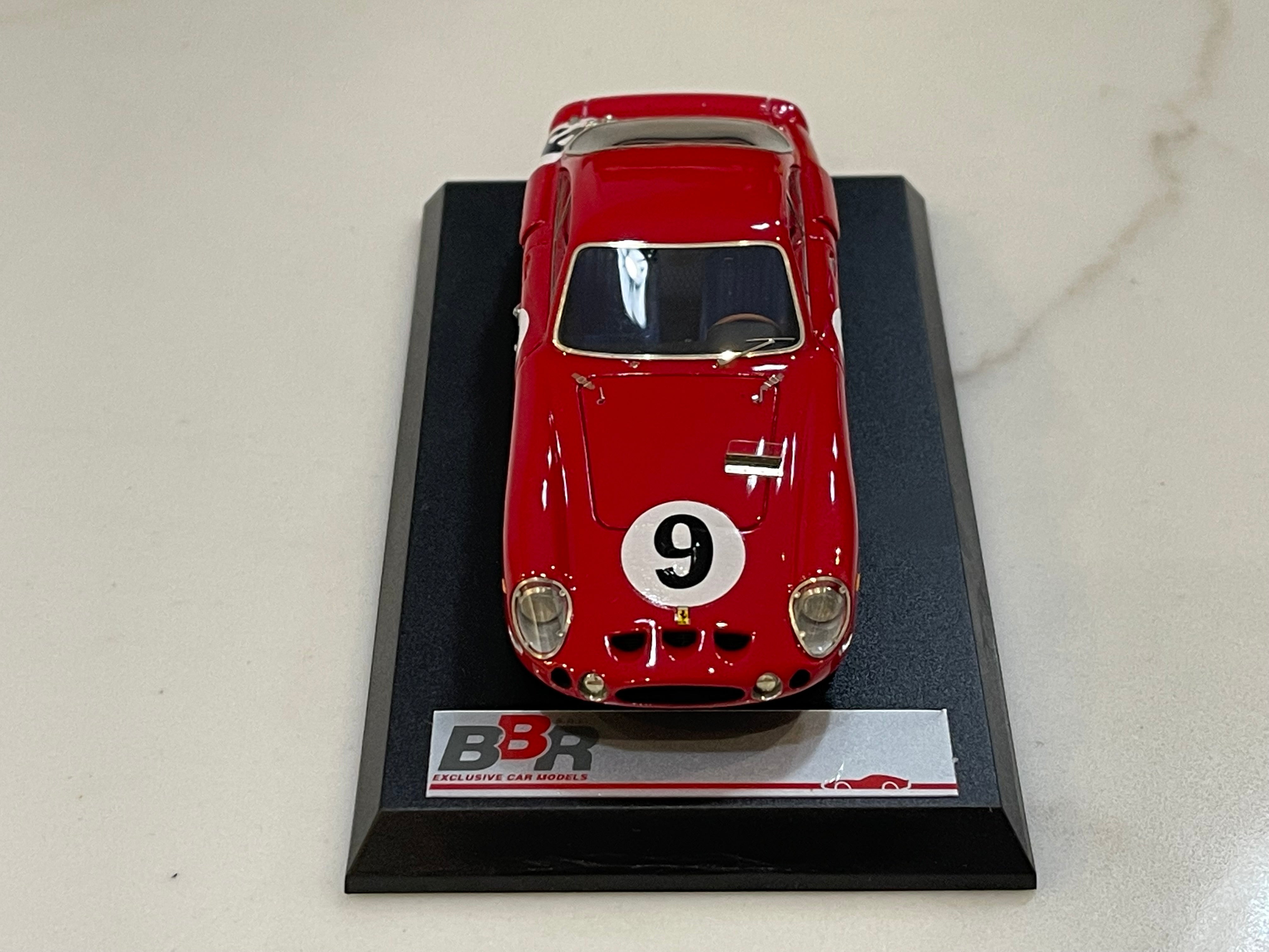 BBR 1/43 Ferrari 330 LMB 24 Hours Le Mans 1963 Red No. 9 BBR77B 