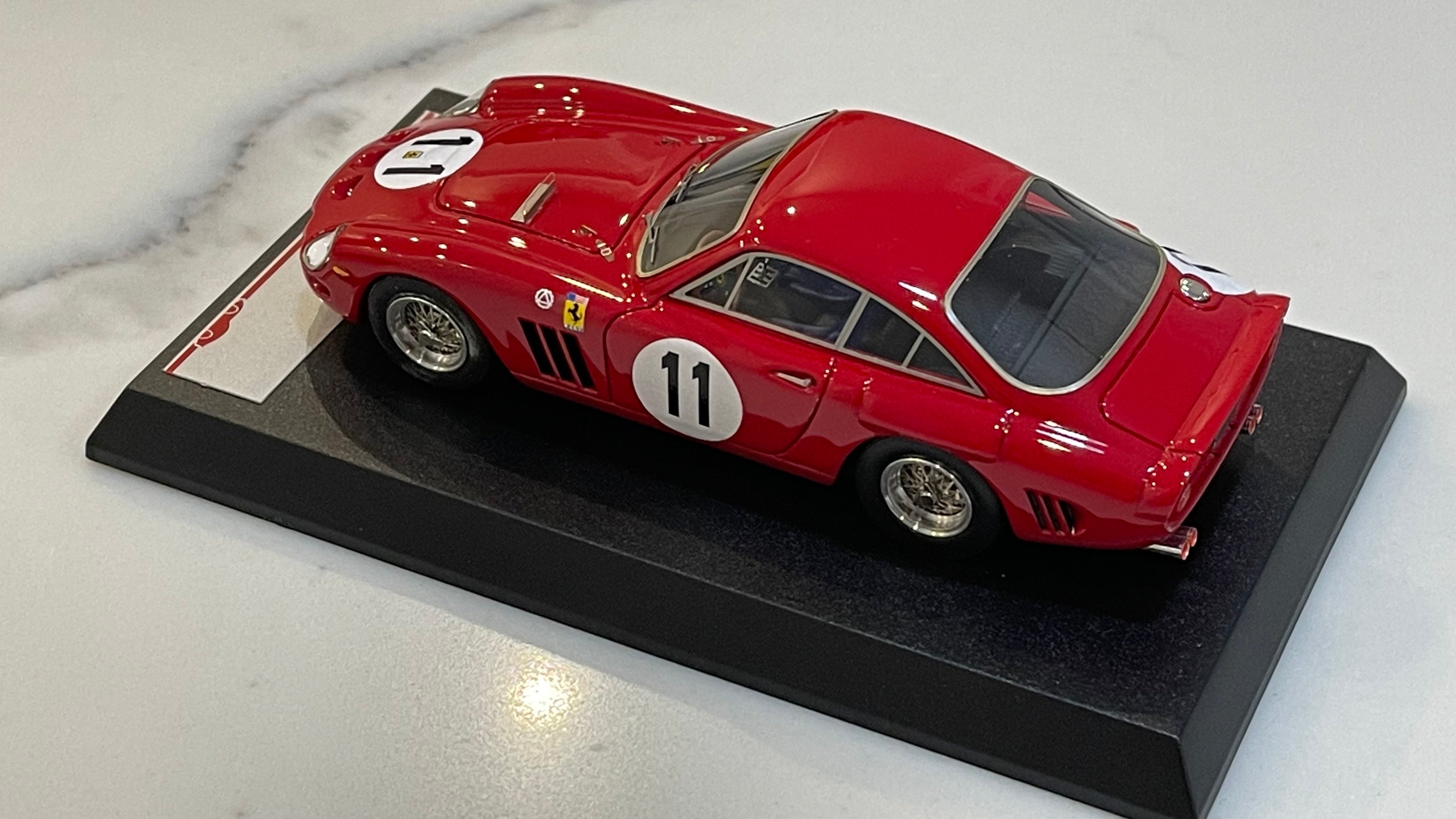 BBR 1/43 Ferrari 330 LMB 24 Hours Le Mans 1963 Red No. 11 BBR77C 