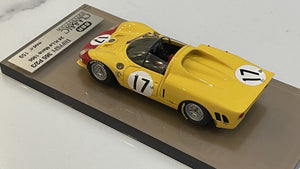 BBR 1/43 Ferrari 365 P2/3 24 Hours Le Mans 1966 Yellow No. 17 BC06