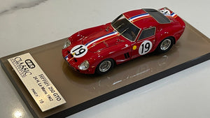 BBR 1/43 Ferrari 250 GTO 24 Hours Le Mans 1962 Red No. 19 BC09