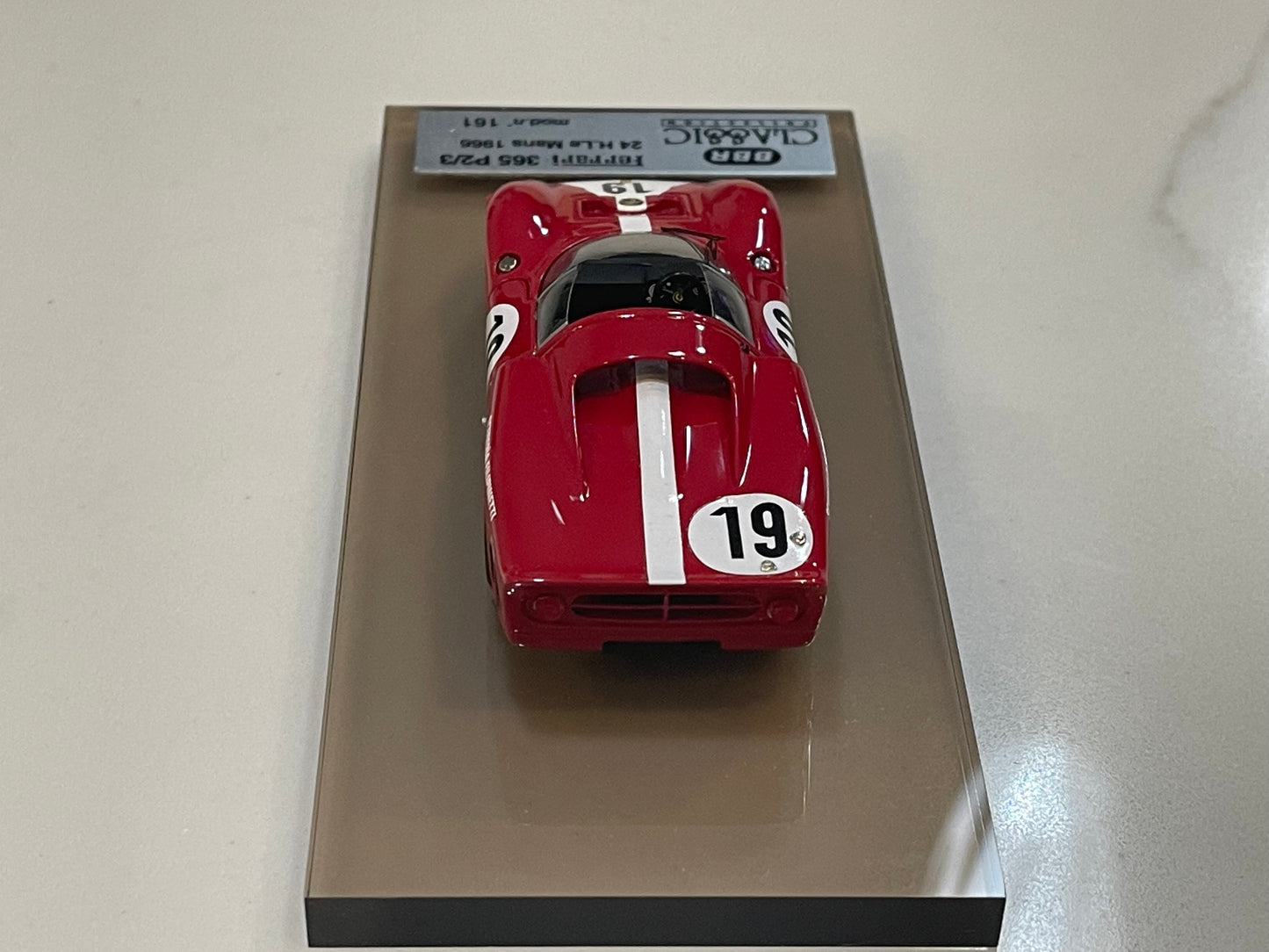 BBR 1/43 Ferrari 365 P2/3 24 Hours Le Mans 1966 Red No. 19 BC13