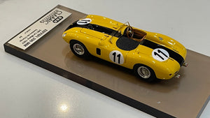 BBR 1/43 Ferrari 290 MM 24 Hours Le Mans 1957 Yellow No. 11 BC23 