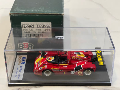 BBR 1/43 Ferrari 333 SP/96 24 Hours Le Mans 1996 Red No. 17 BG122