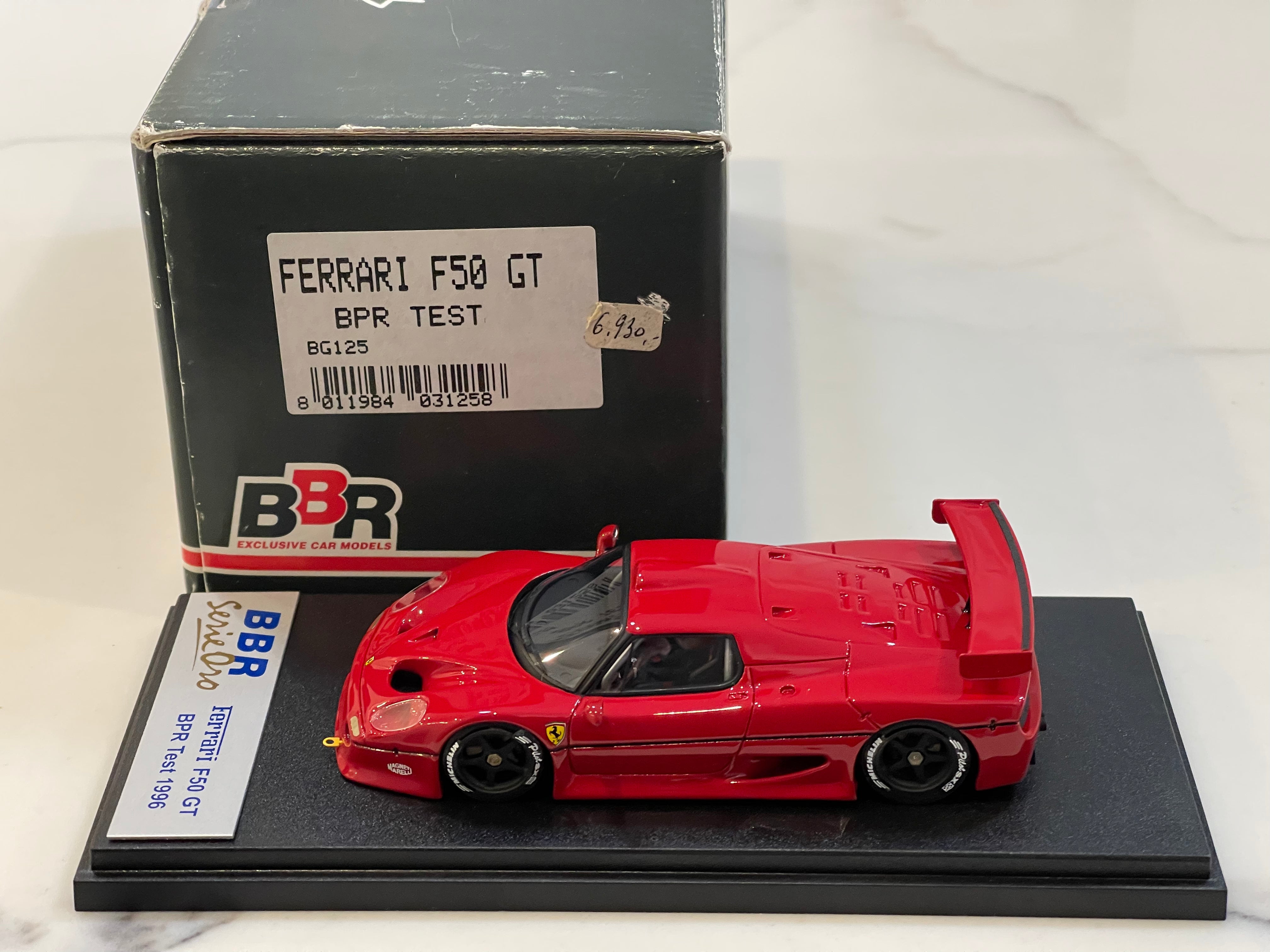 限定SALE定番人気激レア！1/43 BBR フェラーリ F50 GT 1996 レジンキット 検 911 CLK GTR CLR TS020 F1 962 F40 GT-R スープラ NSX タメオ MFH プロバンス GT