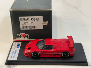 BBR 1/43 Ferrari F50 GT Test 1996 Red BG125RED – Paddock Collection