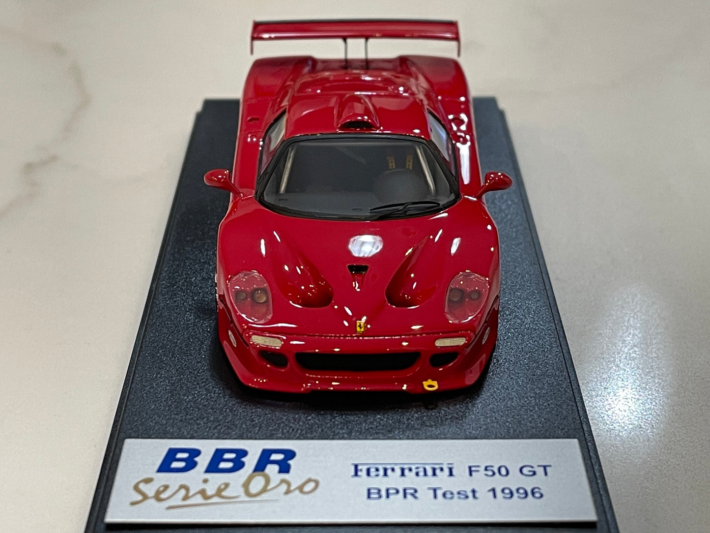 BBR 1/43 Ferrari F50 GT Test 1996 Red BG125RED