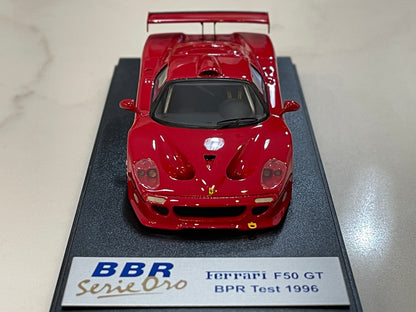 BBR 1/43 Ferrari F50 GT Test 1996 Red BG125RED
