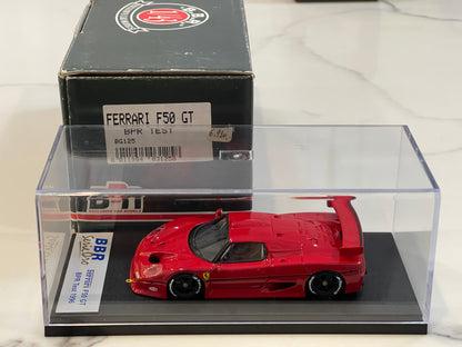 BBR 1/43 Ferrari F50 GT Test 1996 Red BG125RED
