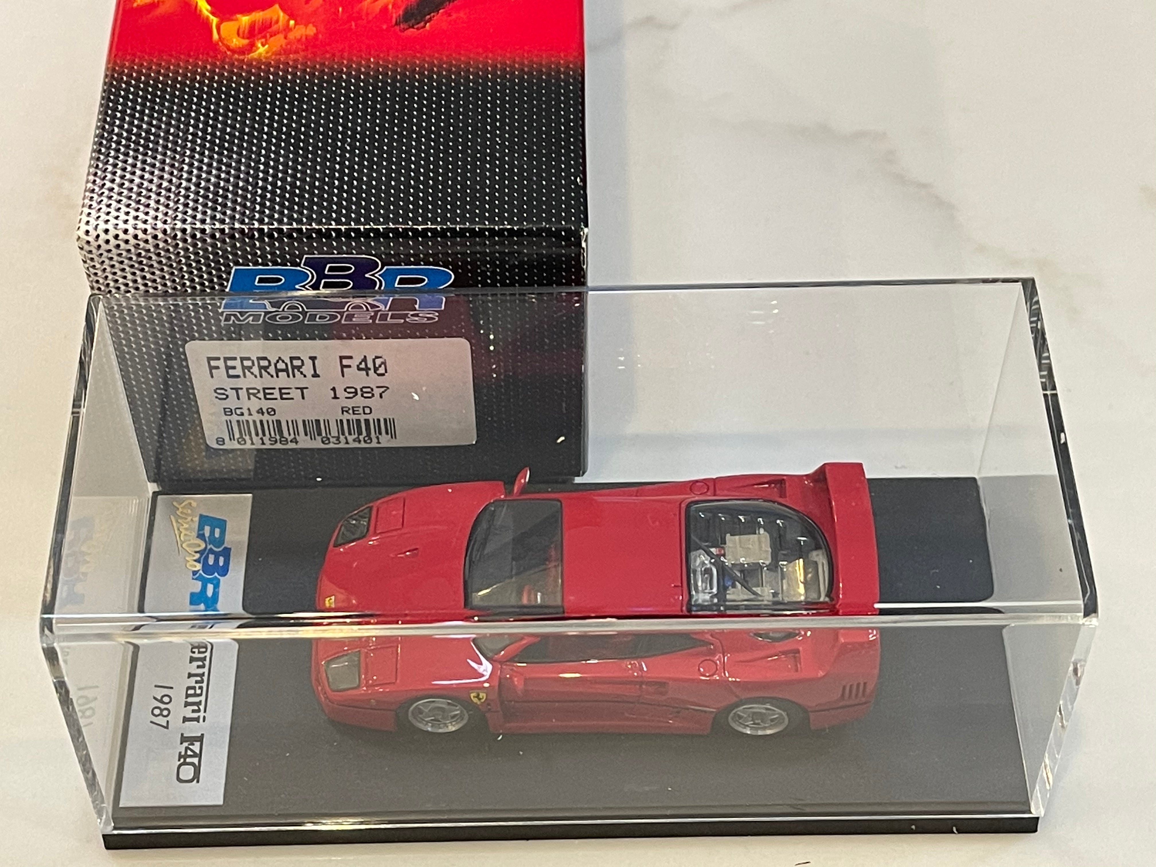 BBR 1/43 Ferrari F40 Street 1987 Red BG140