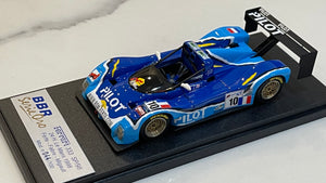 BBR 1/43 Ferrari 333 SP/98 24 Hours Le Mans 1998 Blue No. 10 BG160