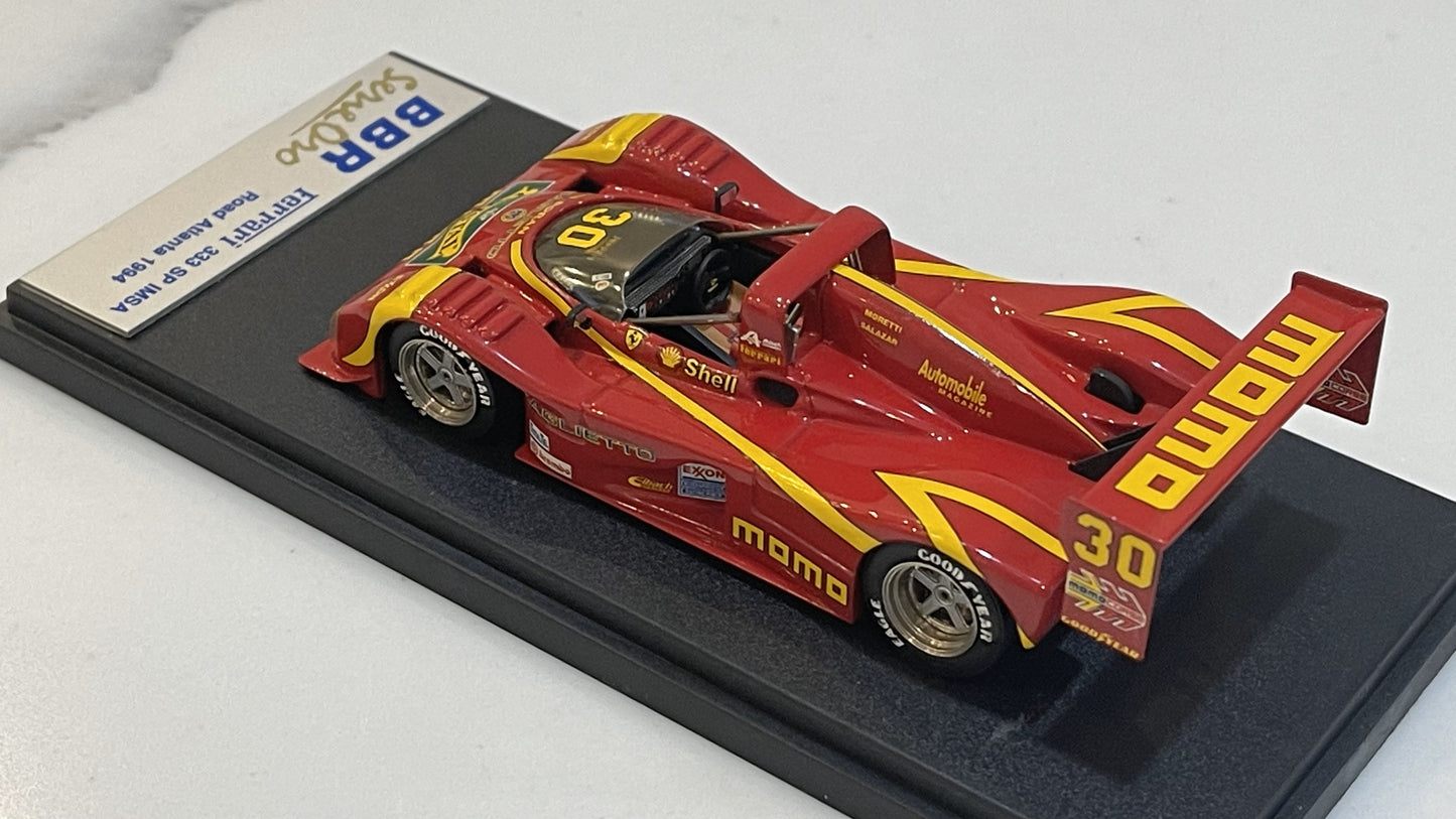 BBR 1/43 Ferrari 333 SP IMSA Road Atlanta 1994 Red No. 30 BG43