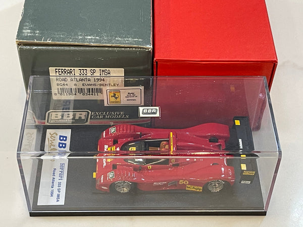 BBR 1/43 Ferrari 333 SP IMSA Road Atlanta 1994 Red No. 50 BG44