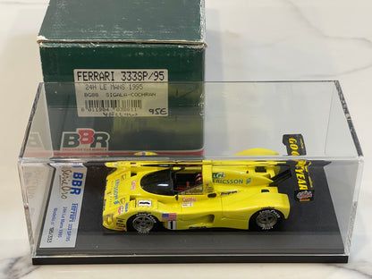 BBR 1/43 Ferrari 333 SP/95 24 Hours Le Mans 1995 Yellow No. 1 BG88