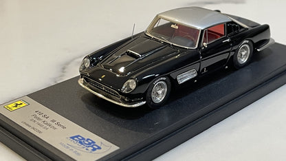 BBR 1/43 Ferrari 410 SA Series III 1449SA Peter Kalikow Black/Silver CAR04A