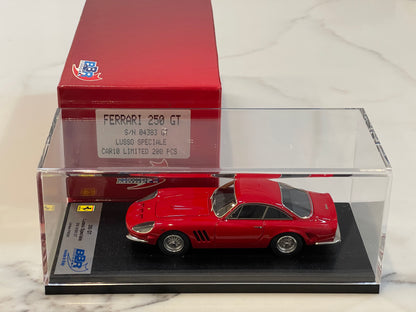 BBR 1/43 Ferrari 250 GT Lusso Speciale Fantuzzi 04383GT 1963 Red CAR10