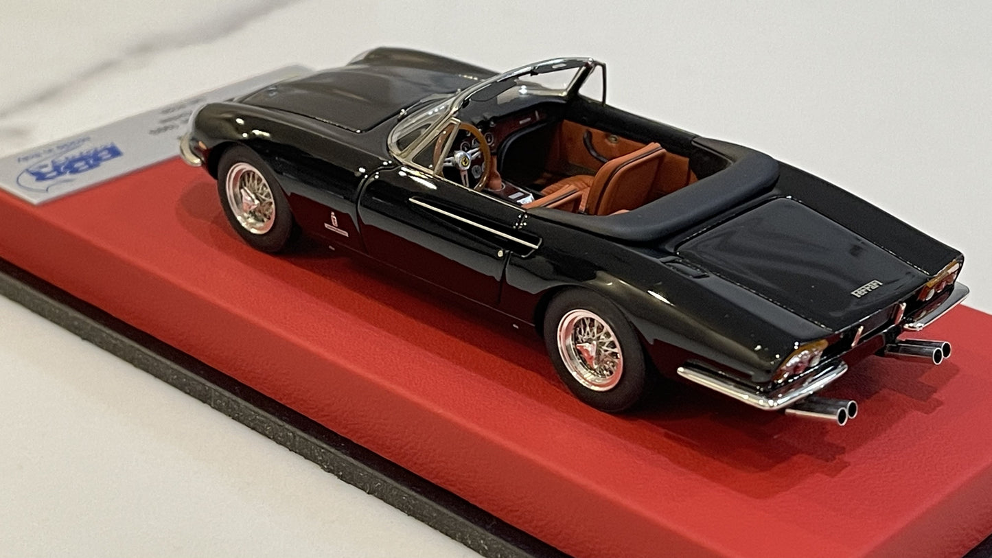 BBR 1/43 Ferrari 365 California 1967 Black CAR32LB