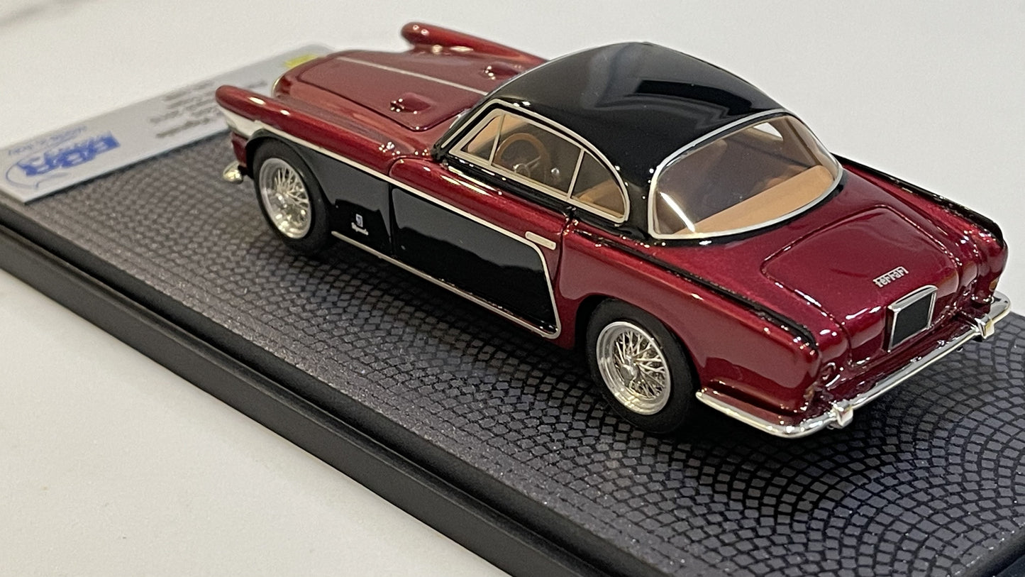 BBR 1/43 Ferrari 250 Europa Vignale 0295EU Kevin Cogan Dark Red/Black CAR35