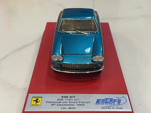 BBR 1/43 Ferrari 330 GT 2+2 7161GT 1965 Met. Blue CAR40EF1LB