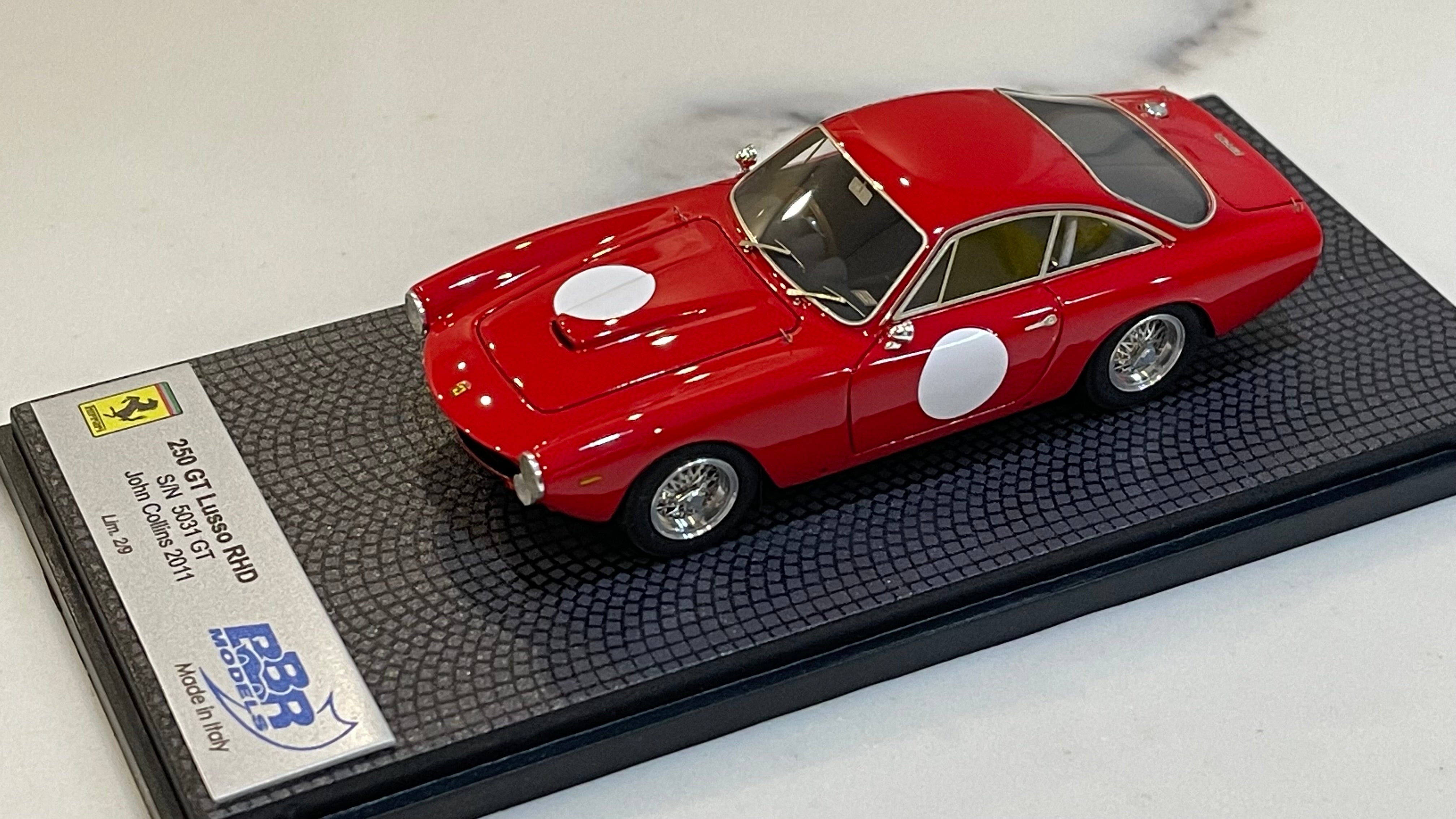 BBR 1/43 Ferrari 250 GT Lusso RHD 5031GT 1963 Red CAR41D1