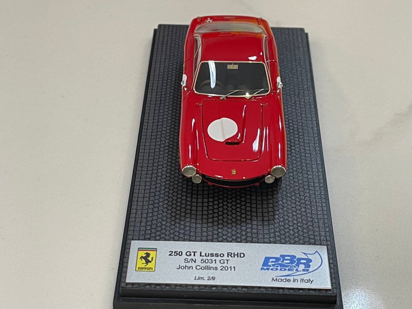BBR 1/43 Ferrari 250 GT Lusso RHD 5031GT 1963 Red CAR41D1