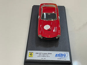 BBR 1/43 Ferrari 250 GT Lusso RHD 5031GT 1963 Red CAR41D1