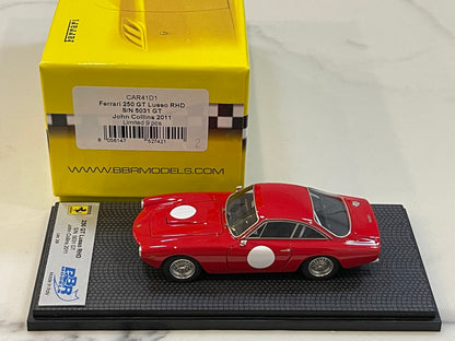 BBR 1/43 Ferrari 250 GT Lusso RHD 5031GT 1963 Red CAR41D1