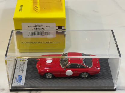 BBR 1/43 Ferrari 250 GT Lusso RHD 5031GT 1963 Red CAR41D1