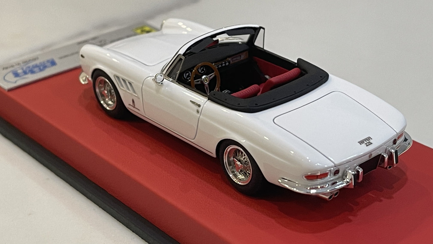 BBR 1/43 Ferrari 275 GTS 6889GT John Neumann 1965 White CAR45CLB