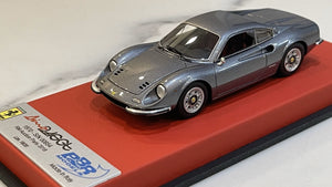 BBR 1/43 Ferrari Dino 246 GT 00954GT 1970 Met. Dark Grey CAR47BLB