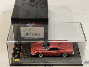 BBR 1/43 Ferrari Dino 246 GT 00522GT 1969 Met. Light Red CAR47C