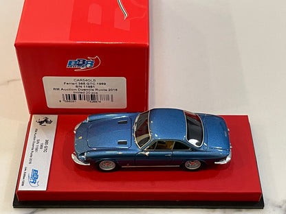 BBR 1/43 Ferrari 365 GTC 11981GT 1969 Met. Blue CAR54GLB