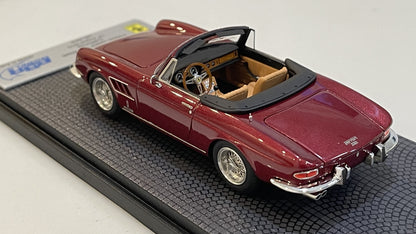 BBR 1/43 Ferrari 330 GTS 10773GT 1967 Met. Dark Red CAR55G