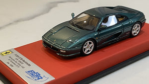 BBR 1/43 Ferrari 355 GTB 106459GT 1997 Met. Green CAR62ALB