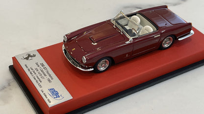 BBR 1/43 Ferrari 250 GT Cabriolet Series I 1475GT 1960 Dark Red CAR64DLB