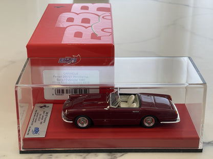 BBR 1/43 Ferrari 250 GT Cabriolet Series I 1475GT 1960 Dark Red CAR64DLB