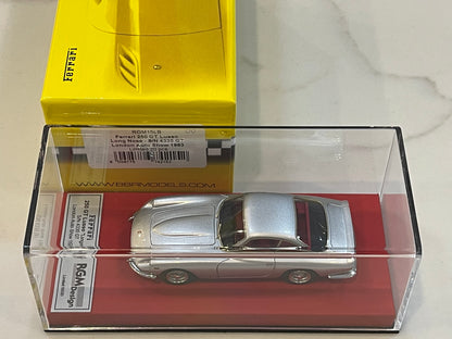 BBR 1/43 Ferrari 250 GT Lusso Long Nose 4335GT 1963 Silver RGM15LB