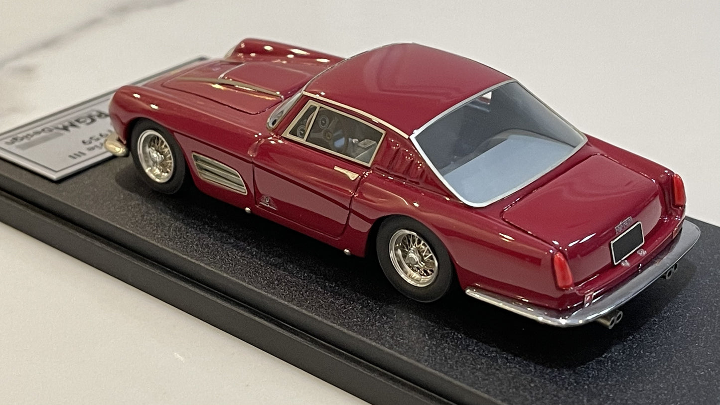 BBR 1/43 Ferrari 410 SA Series III Fari Carenati 1959 Dark Red RGM19
