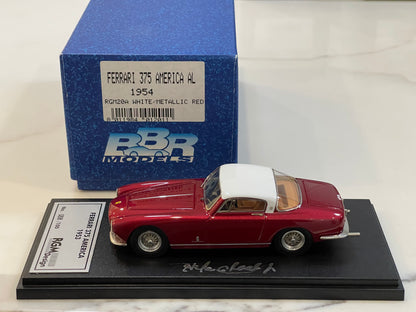 BBR 1/43 Ferrari 375 America Coupe 1954 Dark Red/White RGM20A