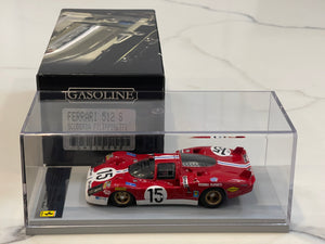 Gasoline 1/43 Ferrari 512 S 24 Hours Le Mans 1970 Red No. 15 GAS10090