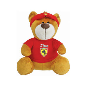 Scuderia Ferrari I LOVE Teddy Bear Red